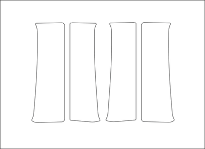 Toyota Tacoma Window Pillar Kit