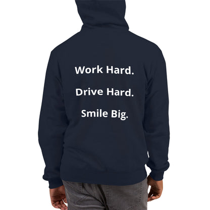 GoTime "Drive Hard" & "Smile Big" Champion Hoodie