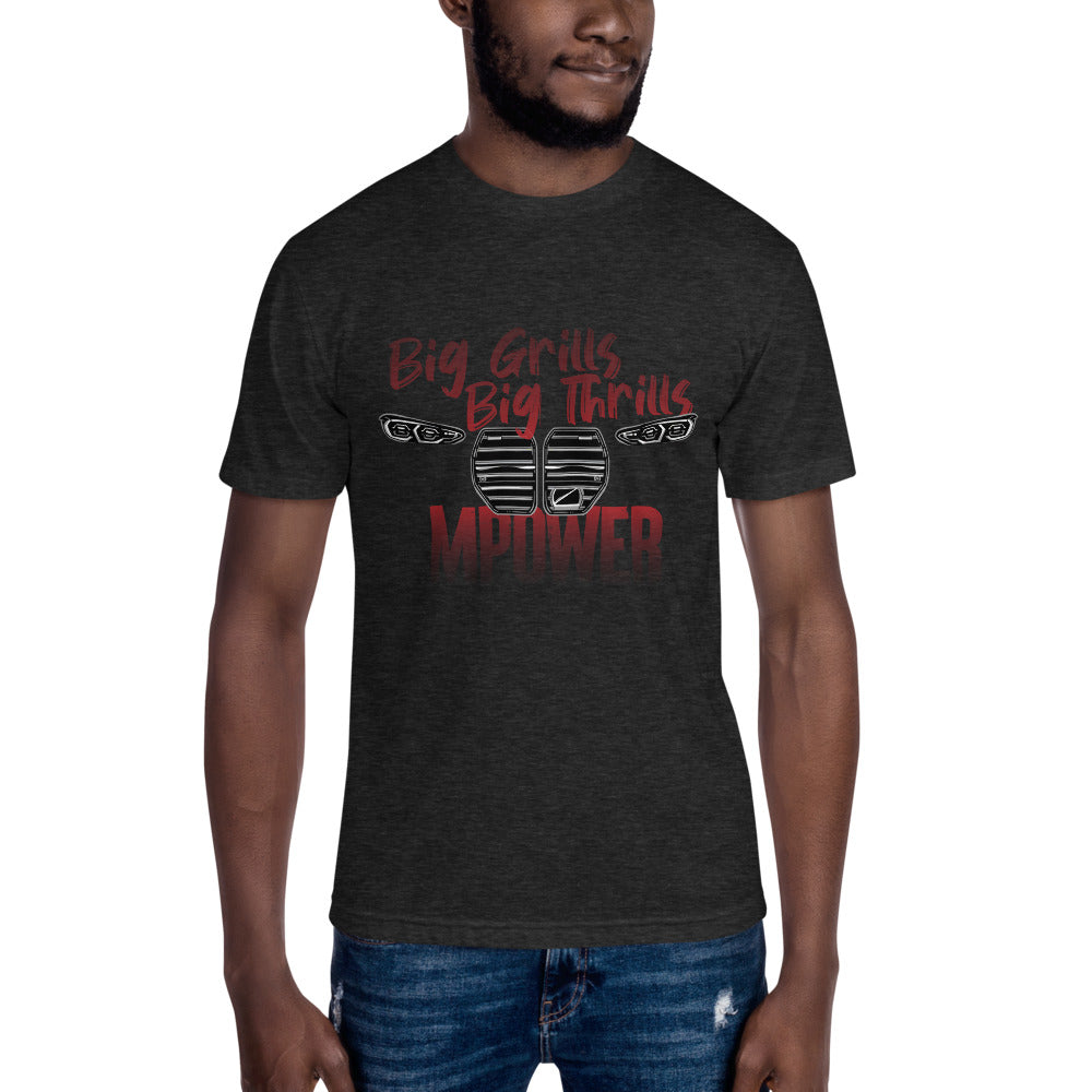 Big Grills (Fade) - Unisex Crew Neck Tee