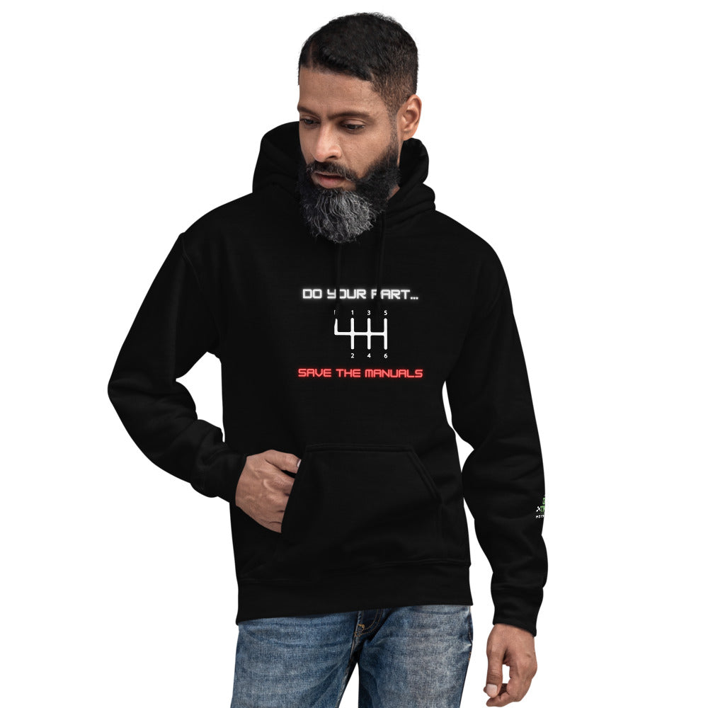 Save the Manuals Unisex Hoodie