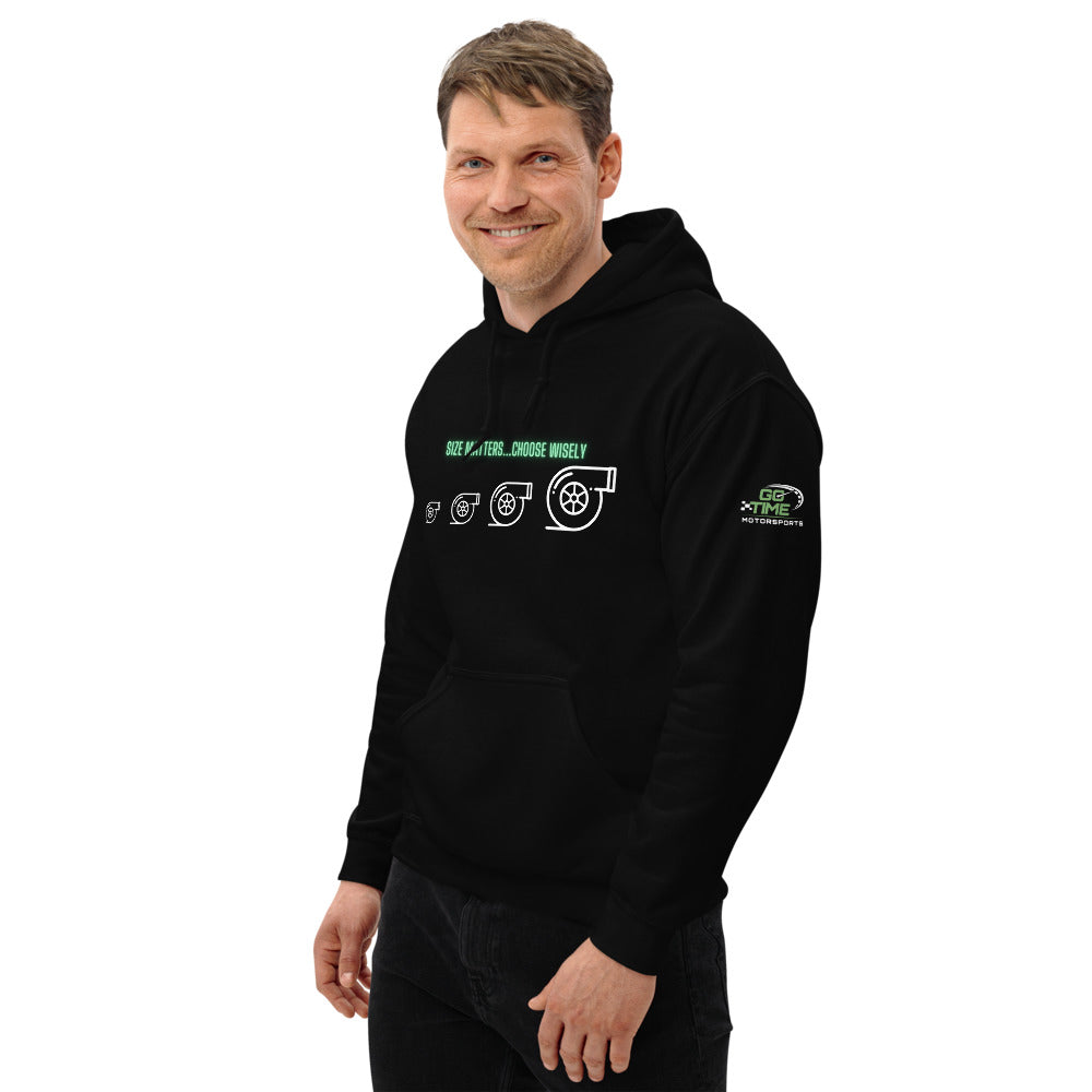 Size Matters...Choose Wisely Unisex Hoodie