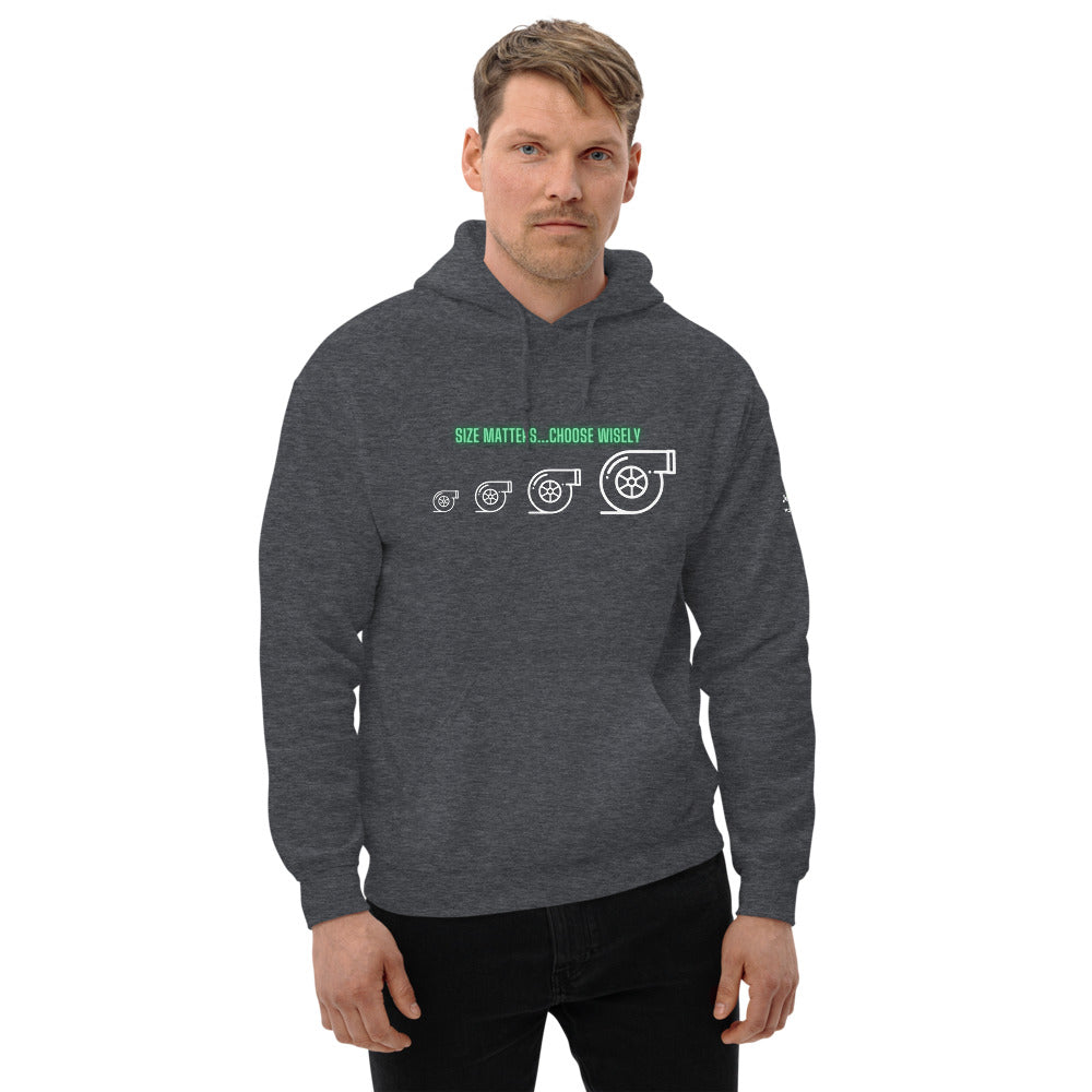 Size Matters...Choose Wisely Unisex Hoodie