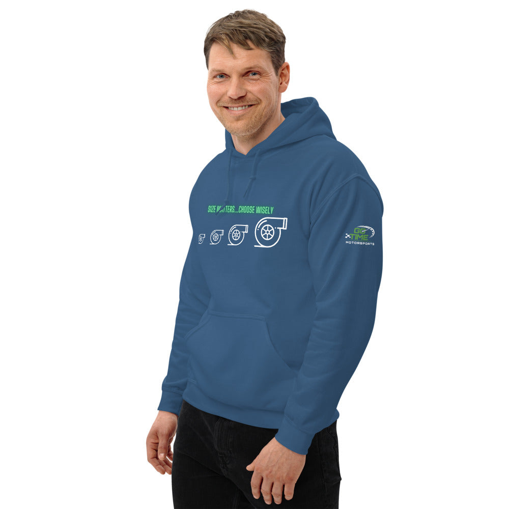 Size Matters...Choose Wisely Unisex Hoodie
