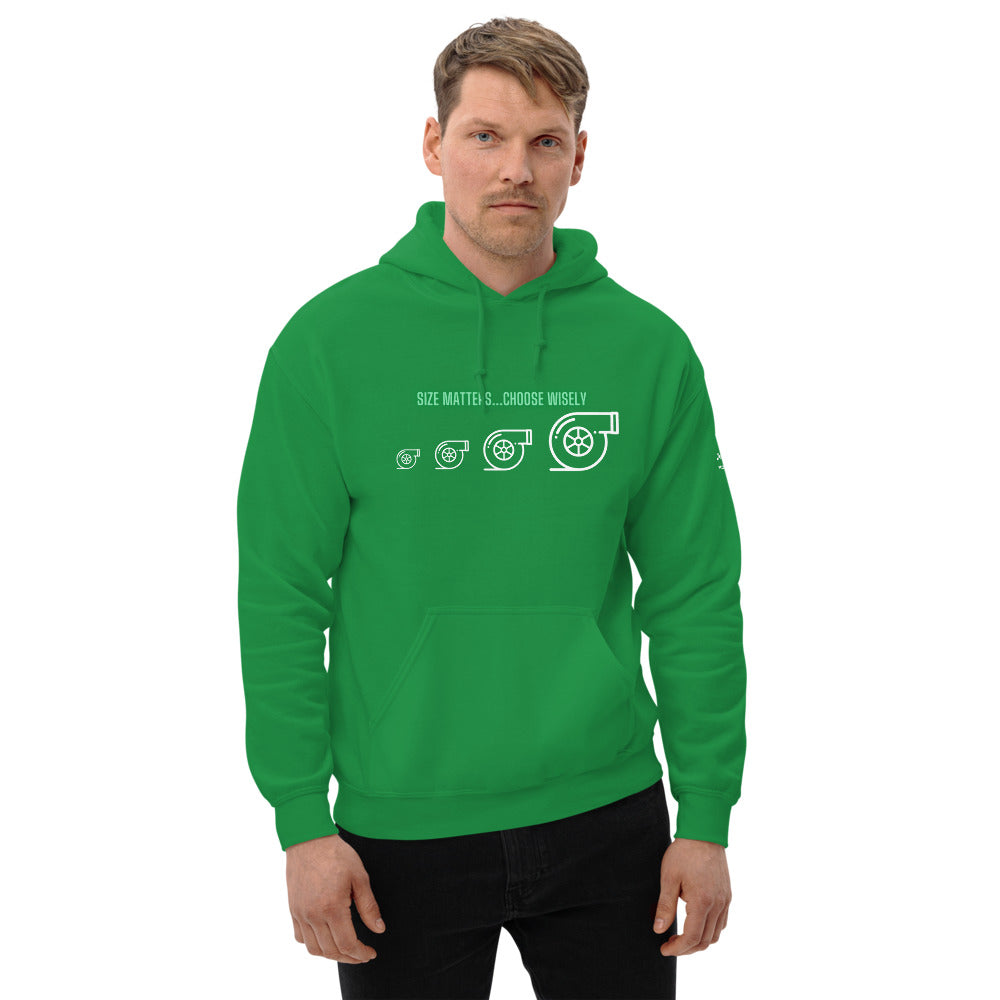 Size Matters...Choose Wisely Unisex Hoodie