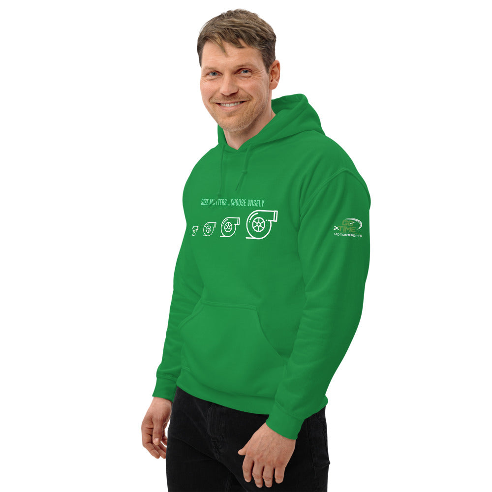 Size Matters...Choose Wisely Unisex Hoodie