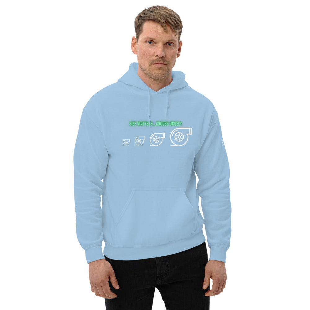 Size Matters...Choose Wisely Unisex Hoodie