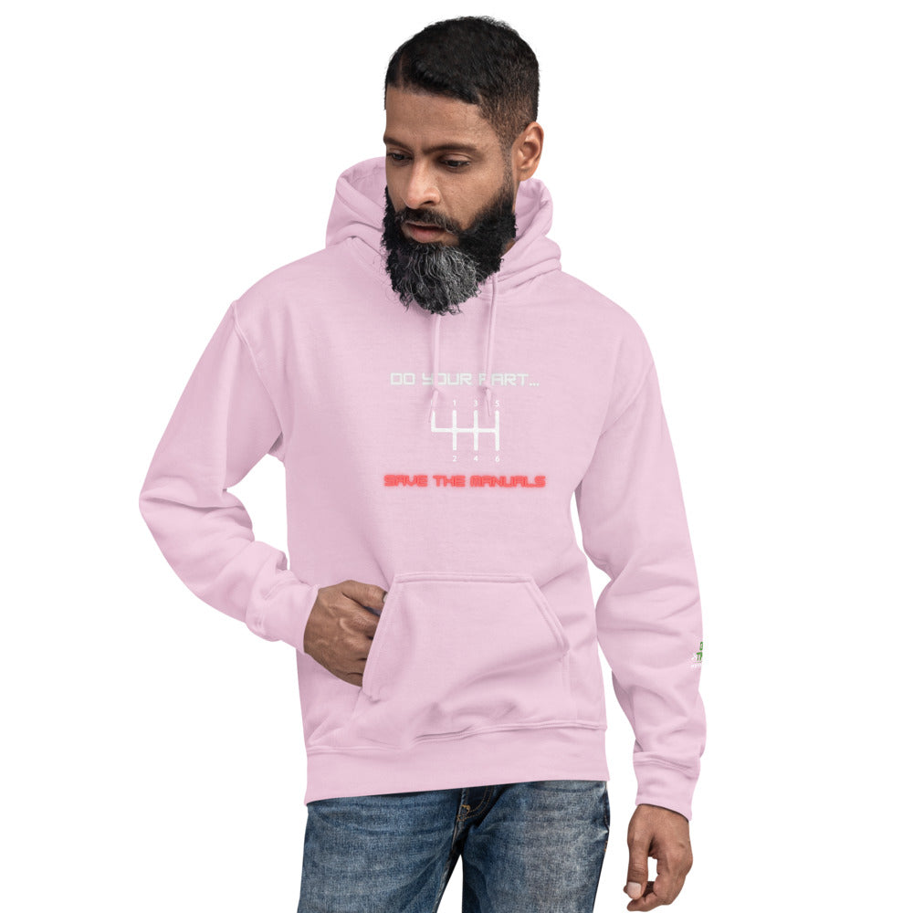 Save the Manuals Unisex Hoodie