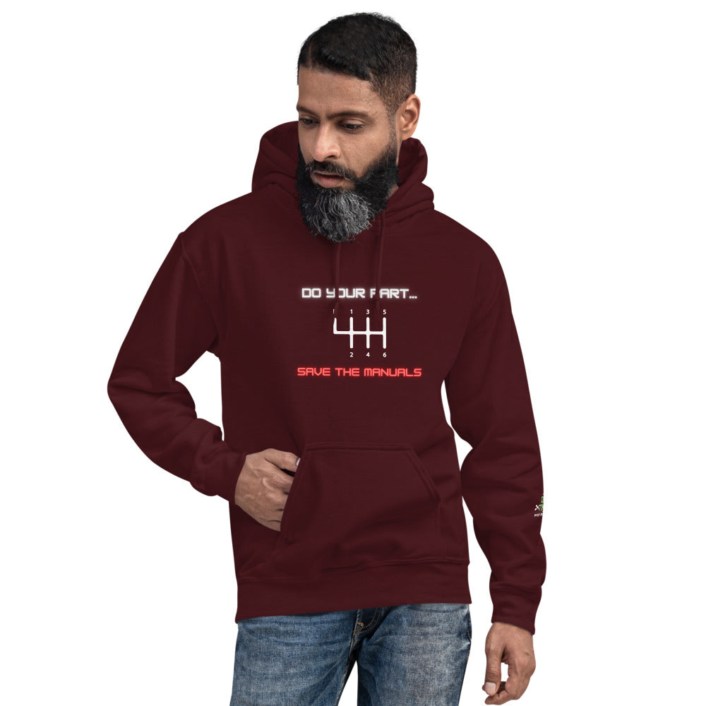 Save the Manuals Unisex Hoodie