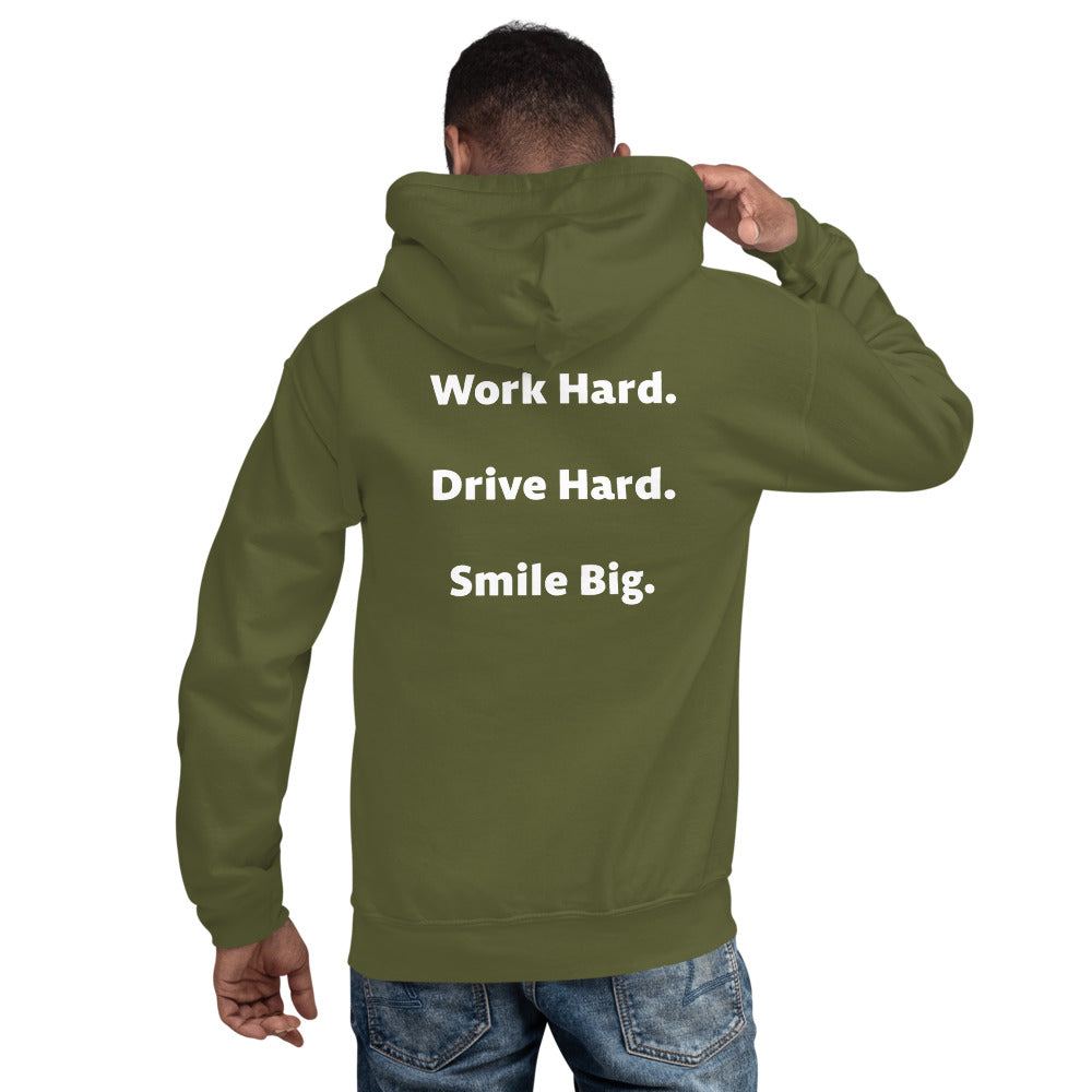 GoTime "Work Hard" & "Smile Big" Unisex Hoodie