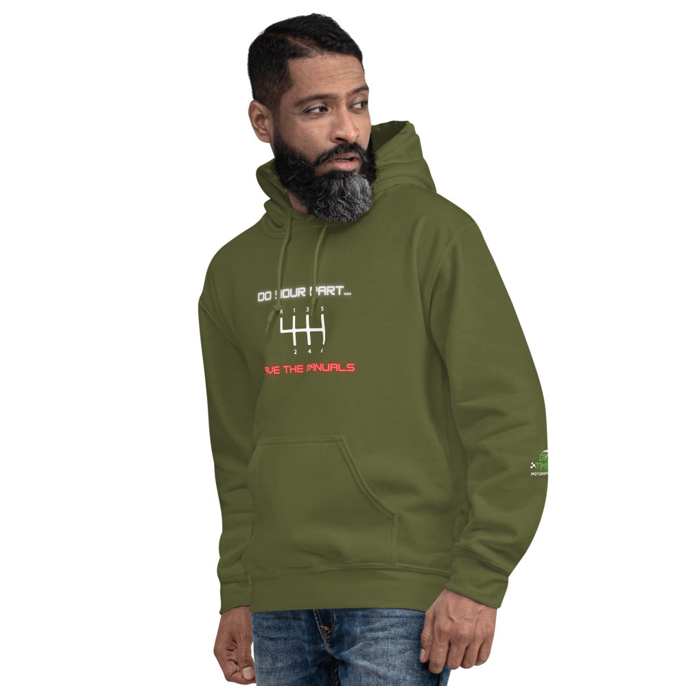 Save the Manuals Unisex Hoodie