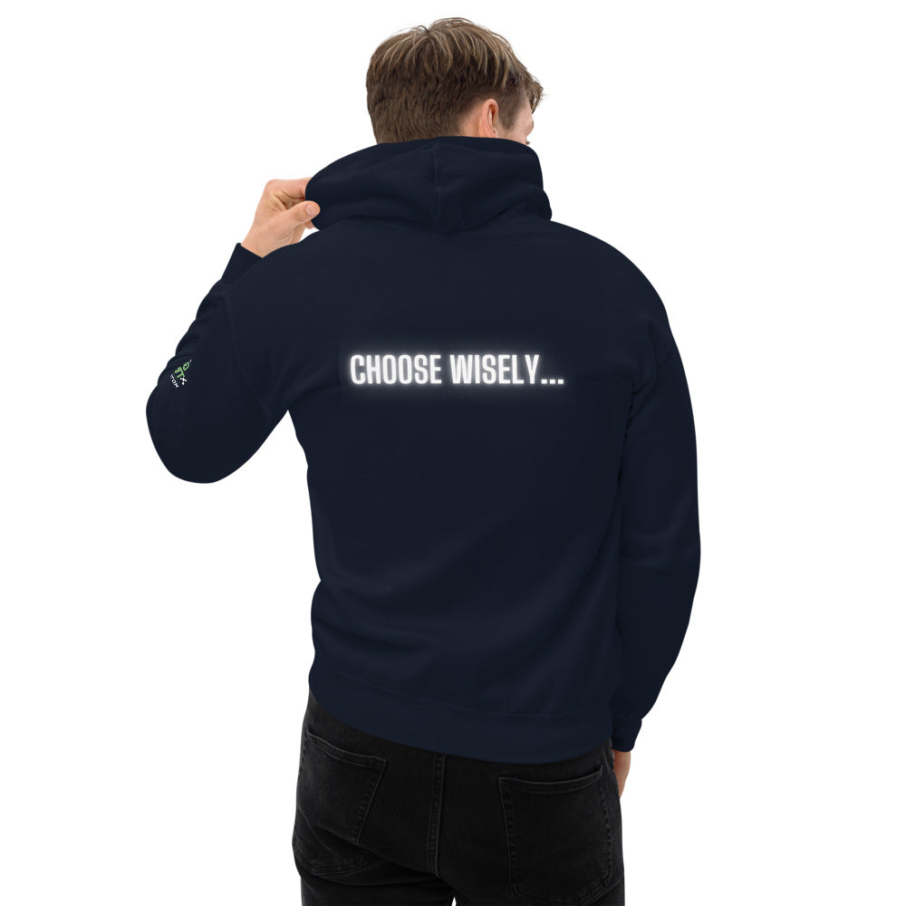 Size Matters...Choose Wisely Unisex Hoodie
