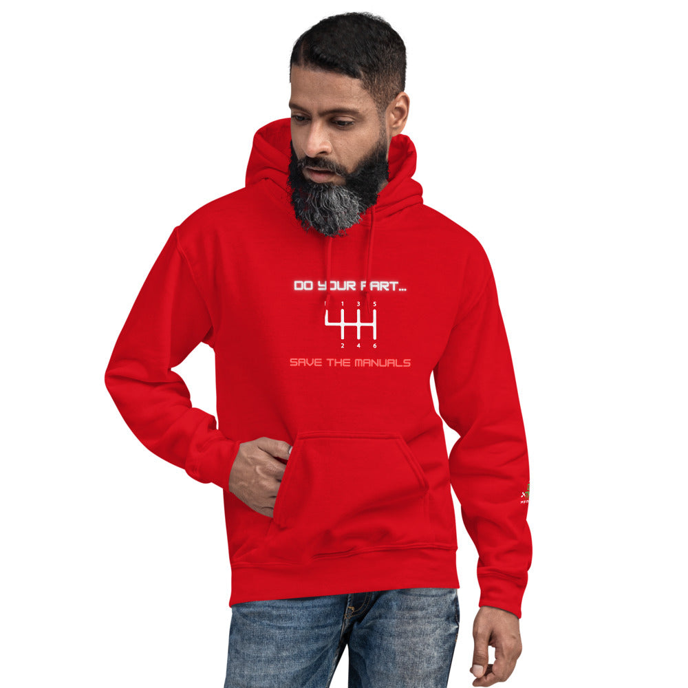 Save the Manuals Unisex Hoodie