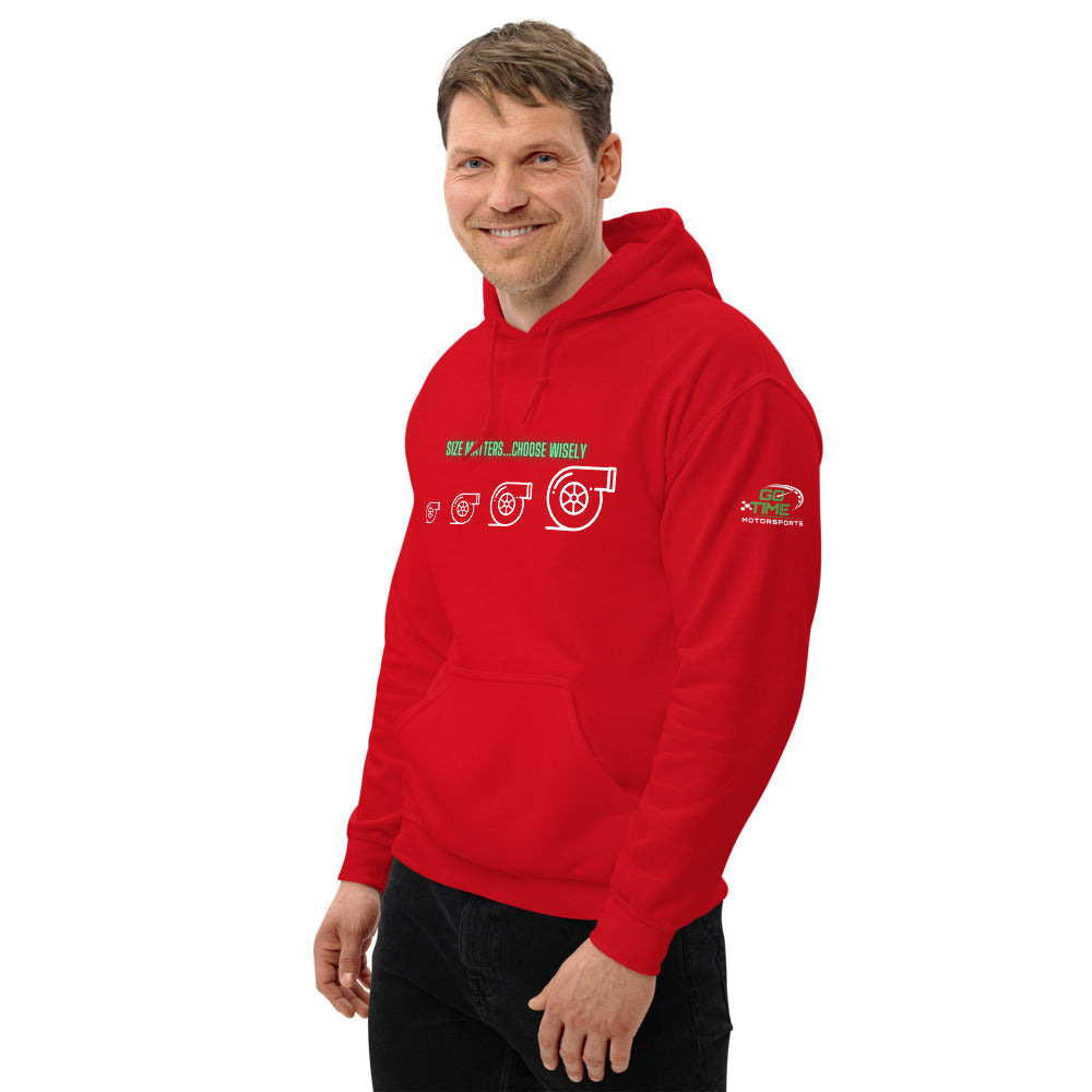 Size Matters...Choose Wisely Unisex Hoodie