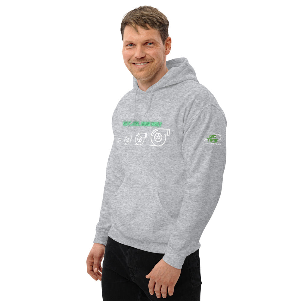 Size Matters...Choose Wisely Unisex Hoodie