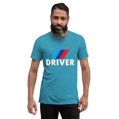 Motorsport Driver Unisex Triblend Shirt - White