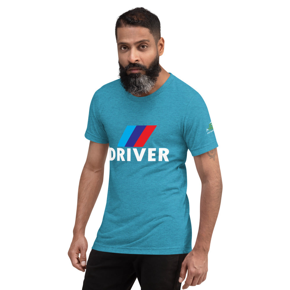 Motorsport Driver Unisex Triblend Shirt - White