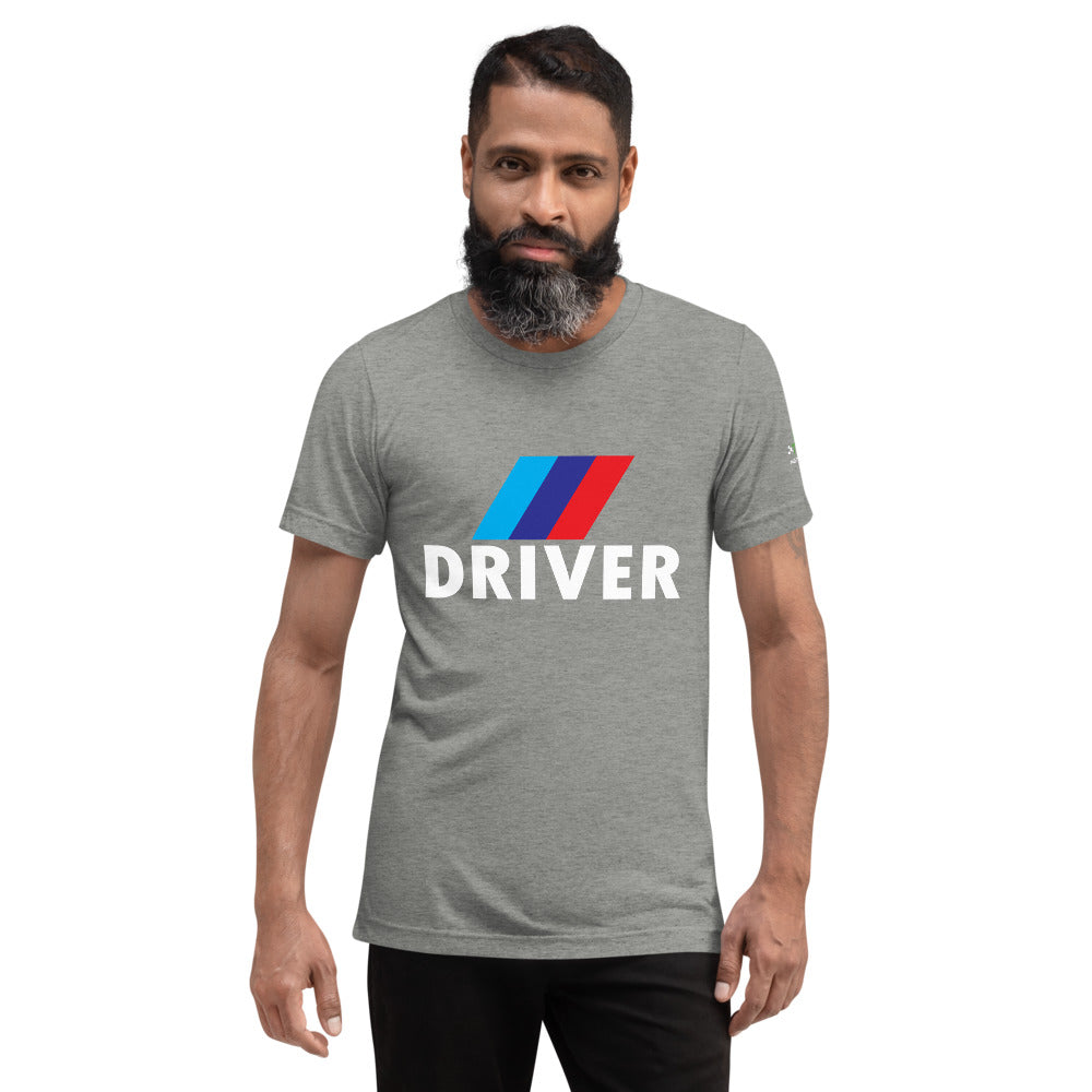 Motorsport Driver Unisex Triblend Shirt - White