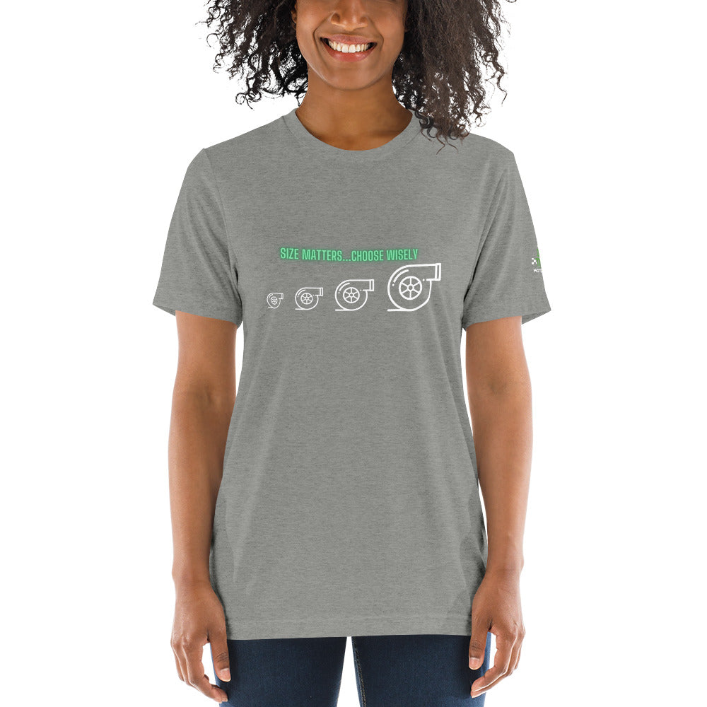 Size Matters..Choose Wisely Unisex T-shirt