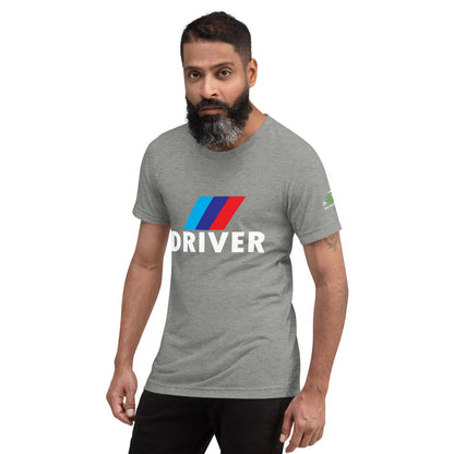 Motorsport Driver Unisex Triblend Shirt - White