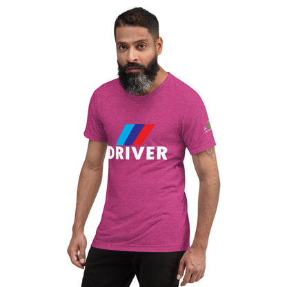 Motorsport Driver Unisex Triblend Shirt - White