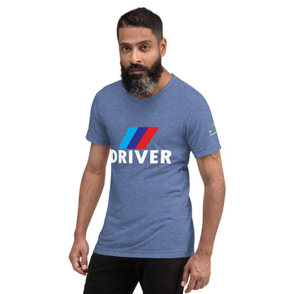 Motorsport Driver Unisex Triblend Shirt - White