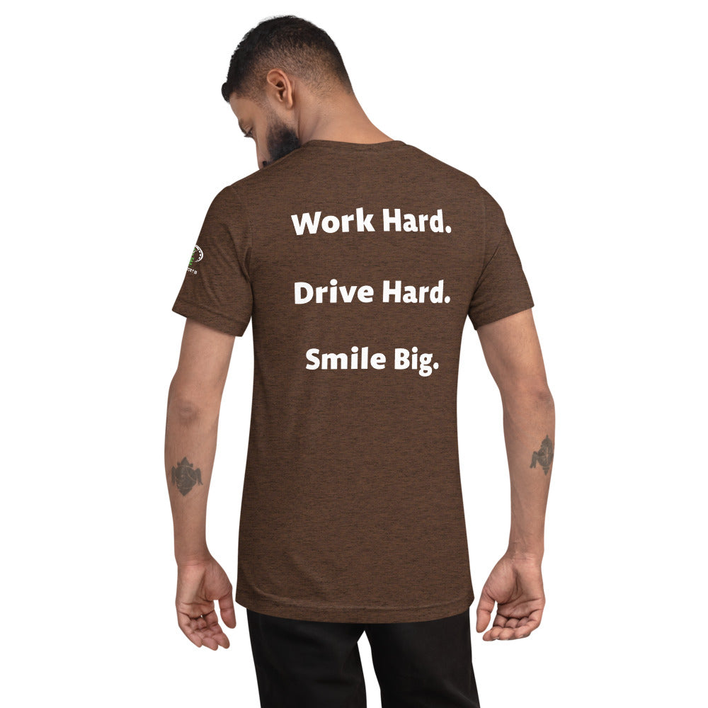 Motorsport Driver Unisex Triblend Shirt - White