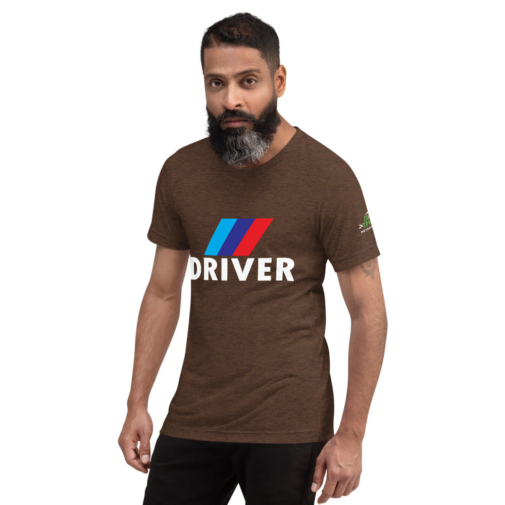 Motorsport Driver Unisex Triblend Shirt - White