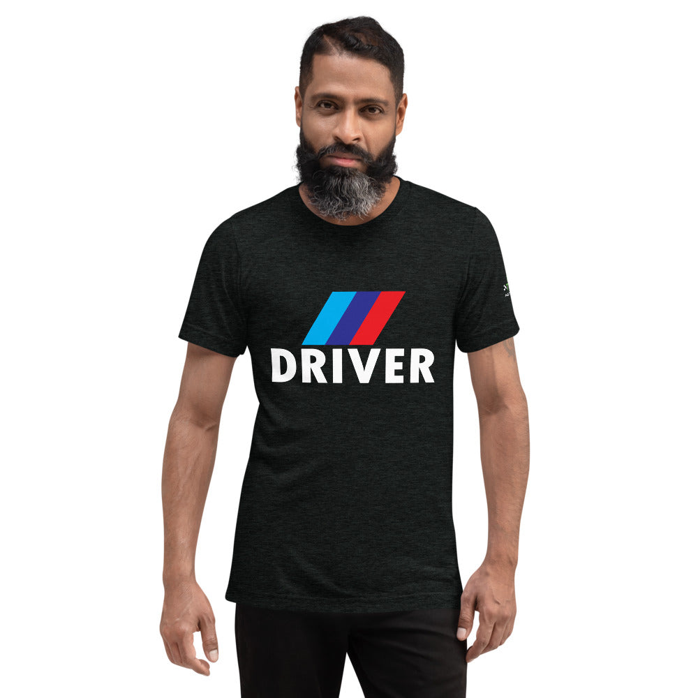 Motorsport Driver Unisex Triblend Shirt - White