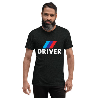 Motorsport Driver Unisex Triblend Shirt - White