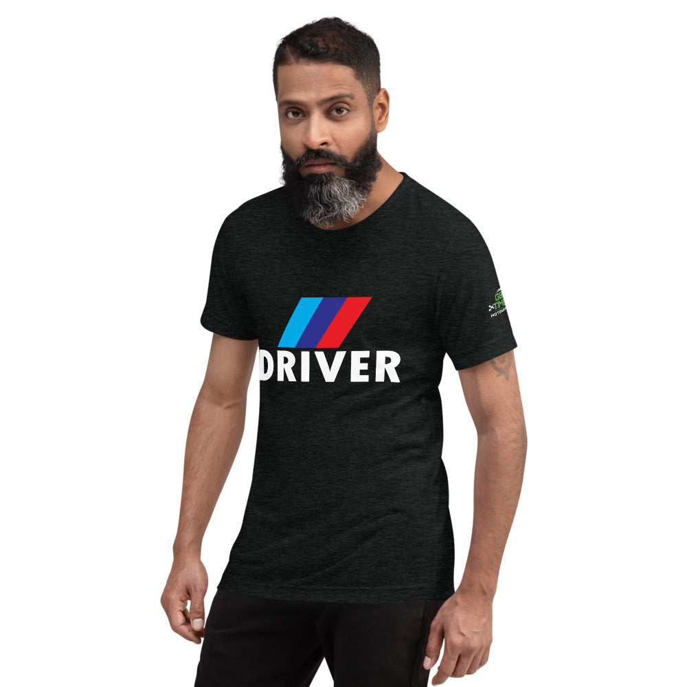 Motorsport Driver Unisex Triblend Shirt - White