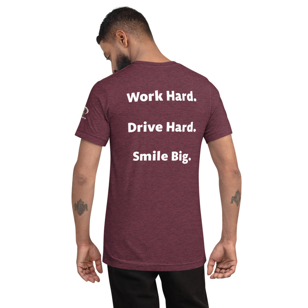 Motorsport Driver Unisex Triblend Shirt - White
