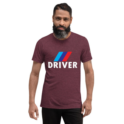 Motorsport Driver Unisex Triblend Shirt - White