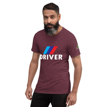 Motorsport Driver Unisex Triblend Shirt - White