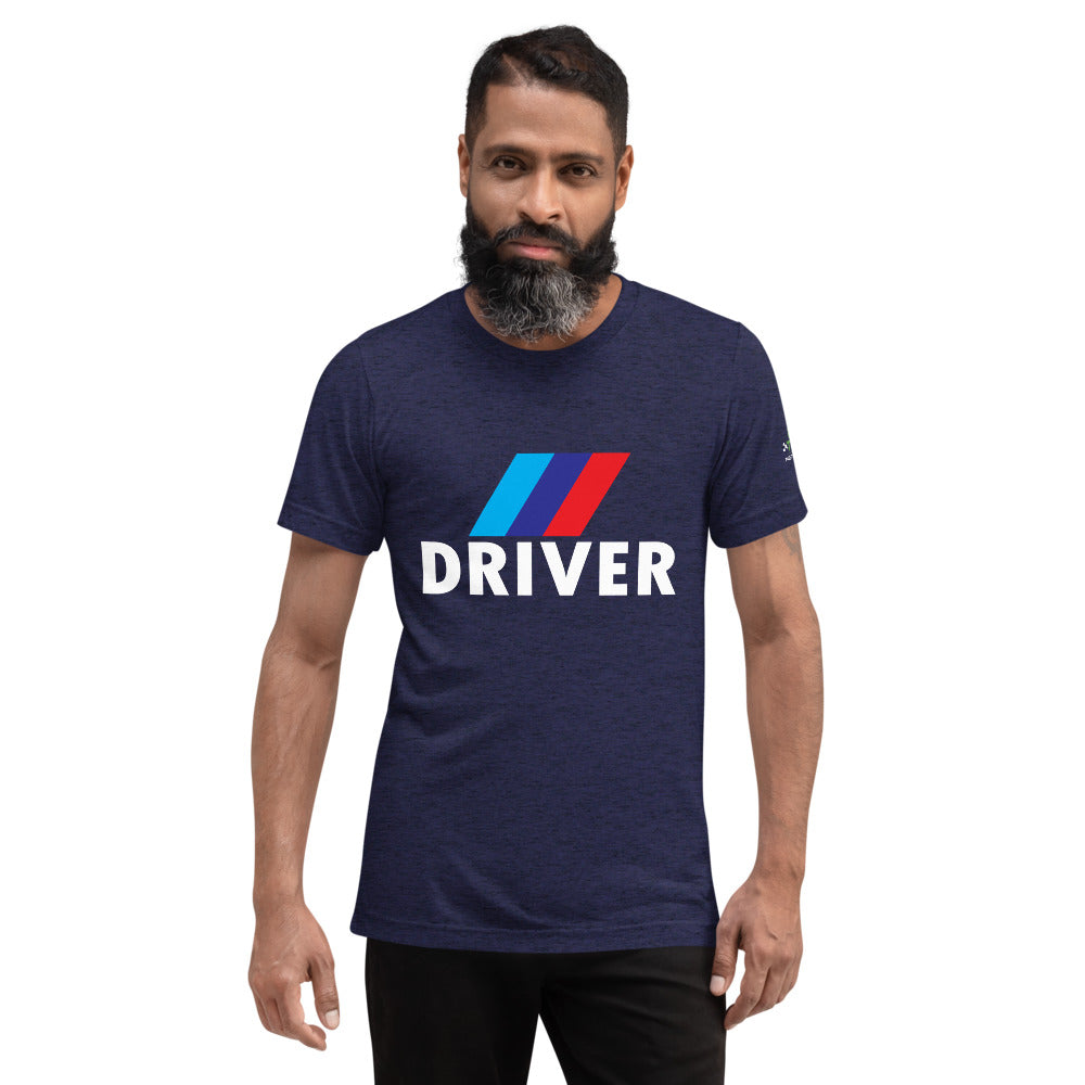 Motorsport Driver Unisex Triblend Shirt - White