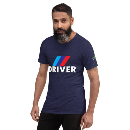Motorsport Driver Unisex Triblend Shirt - White