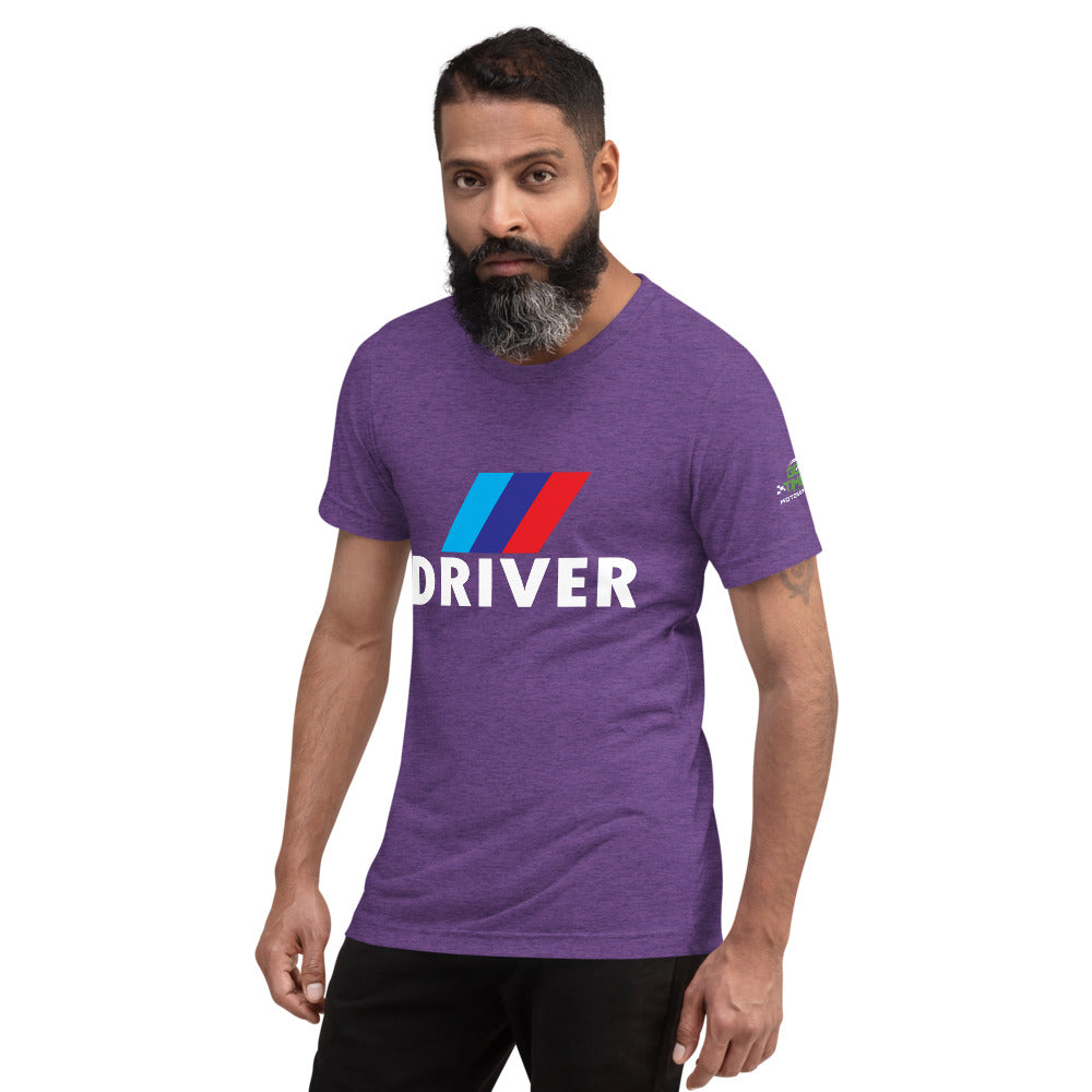 Motorsport Driver Unisex Triblend Shirt - White