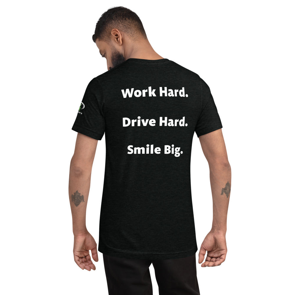 Motorsport Driver Unisex Triblend Shirt - White