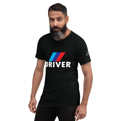 Motorsport Driver Unisex Triblend Shirt - White