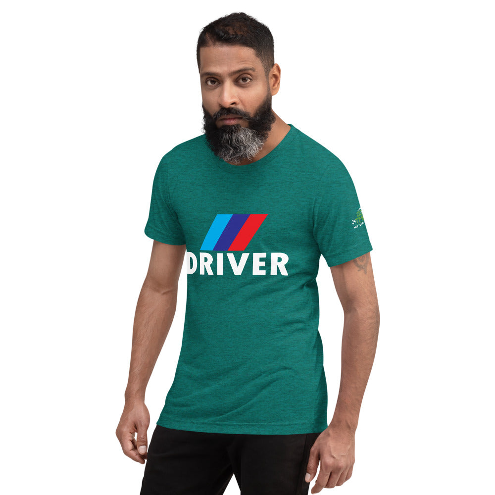 Motorsport Driver Unisex Triblend Shirt - White