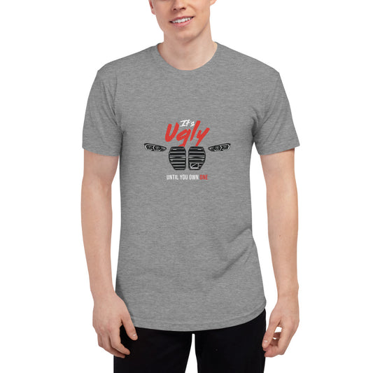 "It's Ugly" Unisex Tri-Blend Track Shirt