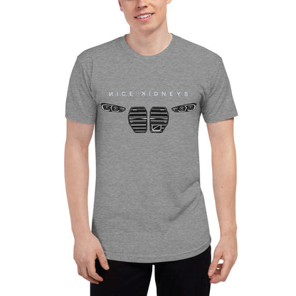 Nice Kidneys Unisex Tri-Blend Track Shirt