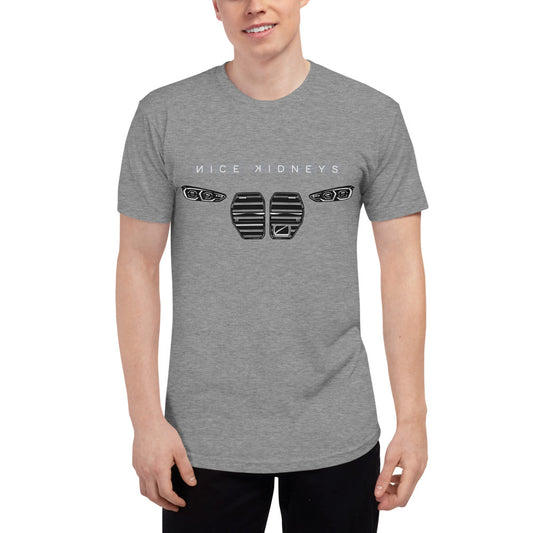 Nice Kidneys Unisex Tri-Blend Track Shirt