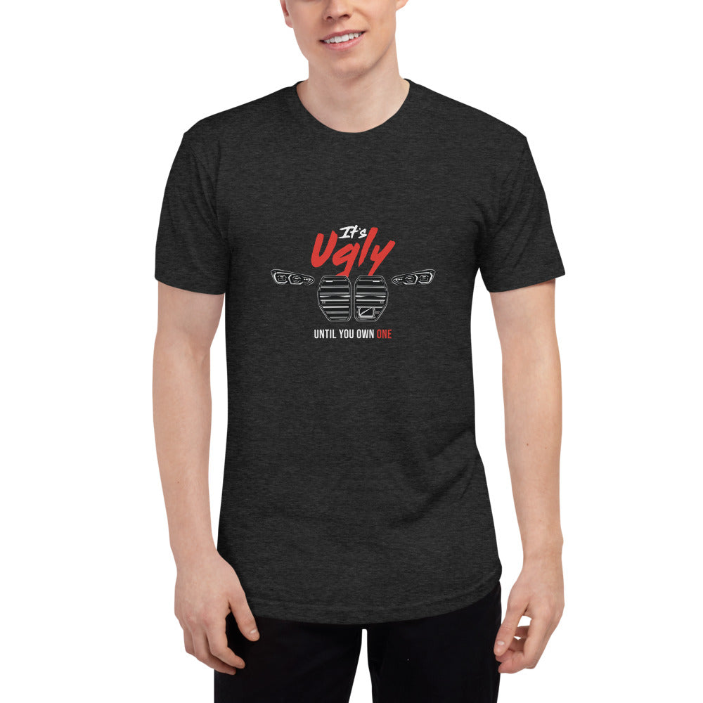 "It's Ugly" Unisex Tri-Blend Track Shirt