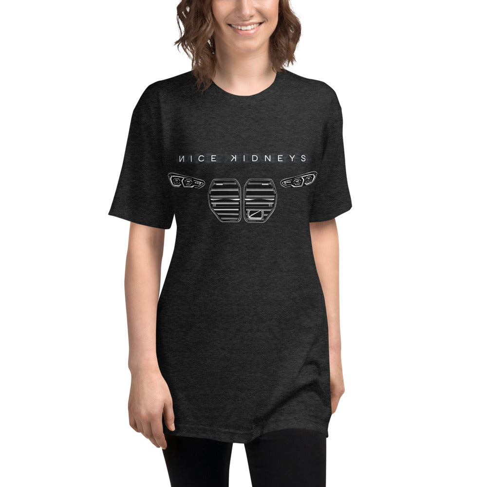 Nice Kidneys Unisex Tri-Blend Track Shirt